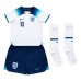 England Raheem Sterling #10 Barnkläder Hemma matchtröja till baby VM 2022 Kortärmad (+ Korta byxor) Billigt